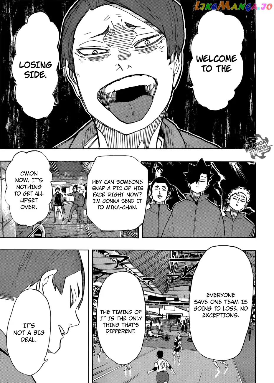 Haikyuu!!, Chapter 327 image 12